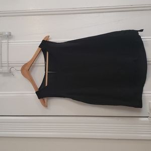 Papermoon Stitch Fix black blouse w/embroidery M